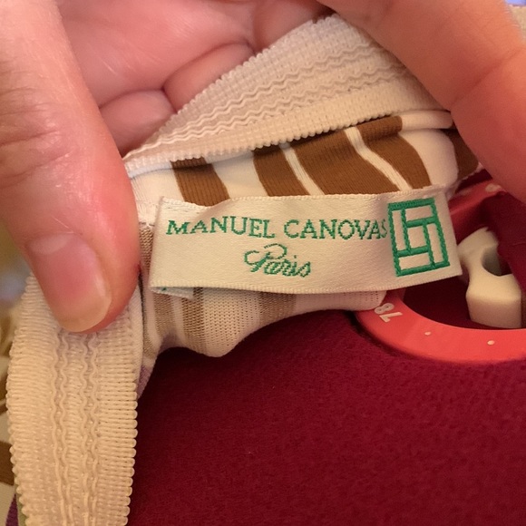 Manuel Canova Elastic band pull on maxi print skirt 🔴 - Picture 8 of 9